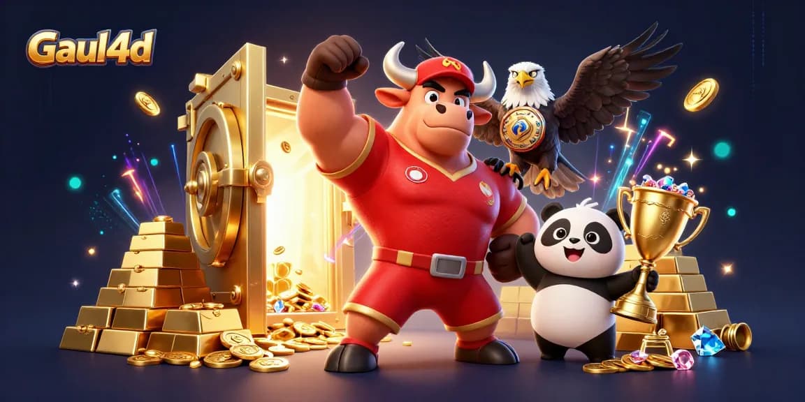 Experience big wins at Gaul4d with dynamic slots, jackpots, and vibrant casino characters.