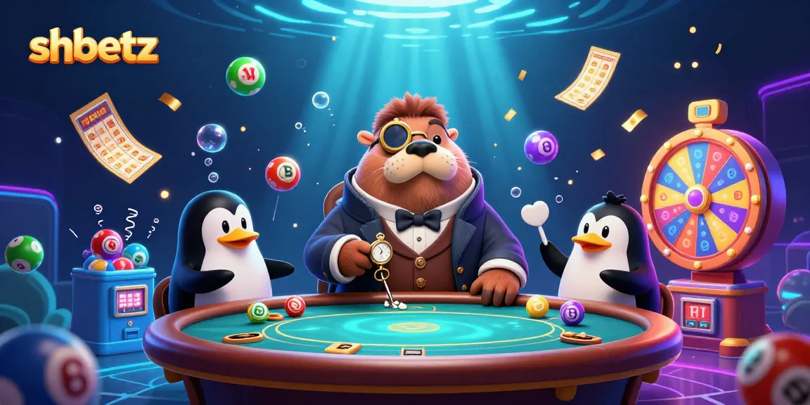 Win big with shbetz while enjoying a lively poker game between unique sea characters.
