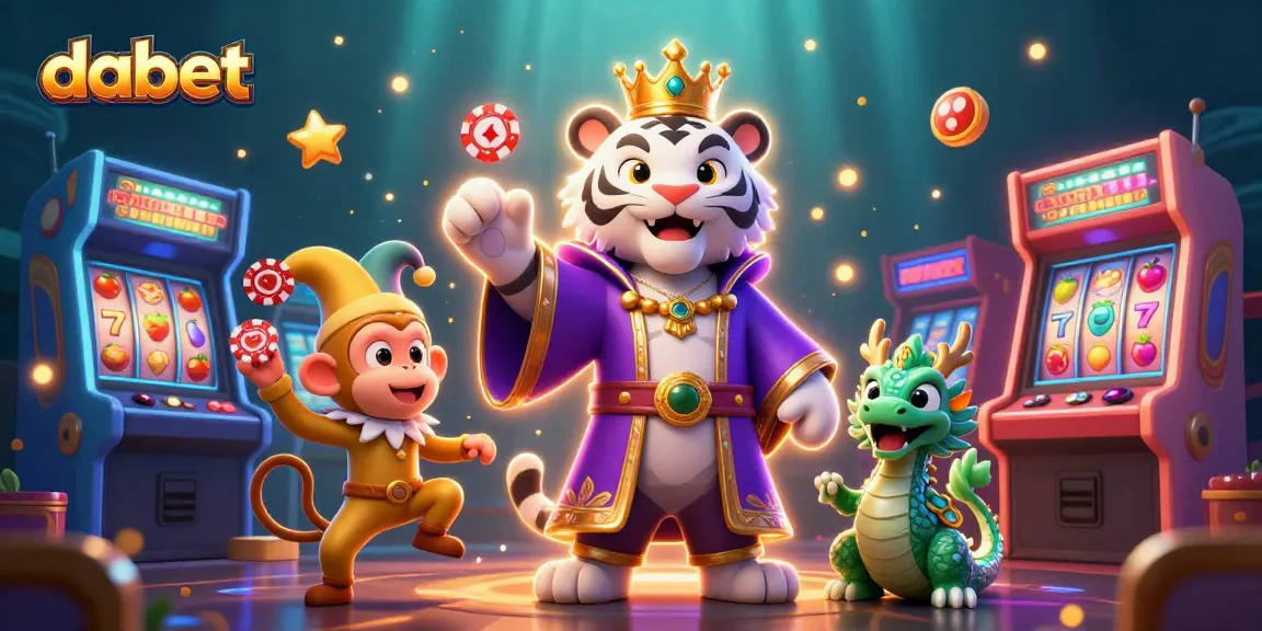 dabet brings excitement to your slot gaming experience with vibrant characters and casino atmosphere.