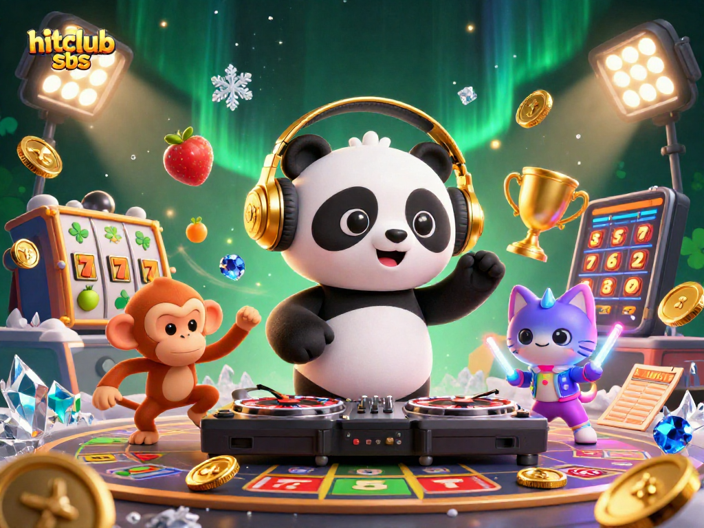 Experience hitclub sbs with vibrant 3D characters and exciting casino elements in action.