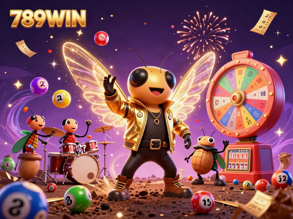 Experience excitement at 789WIN with an electric rock star scene, buzzing with casino energy.