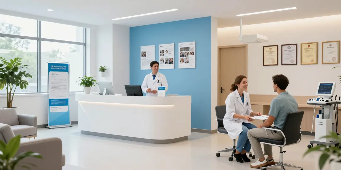 hair transplant turkey in a modern health clinic with expert doctor consultations and patient care.