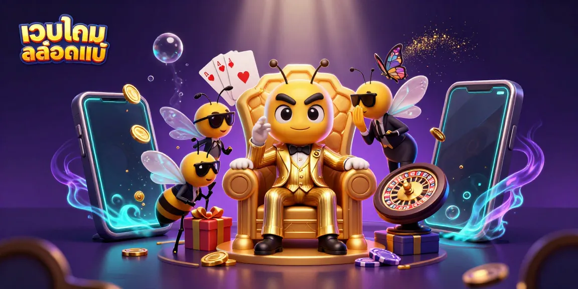 Experience thrilling games at เว็บเกมสล็อตแท้, where vibrant slot action meets engaging casino characters!