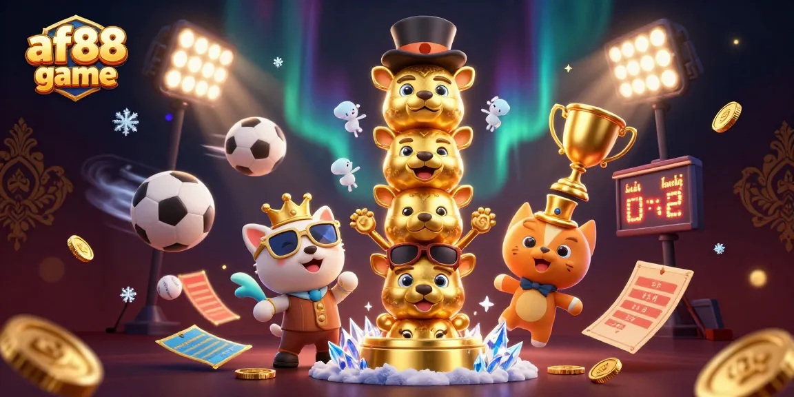 Experience the exciting af88 game with dynamic sports elements and vivid 3D graphics.