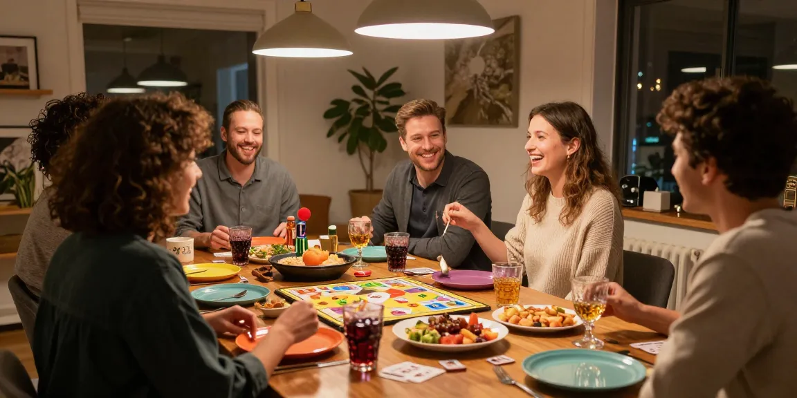 Entertaining blogs showcasing cozy dining experiences among friends