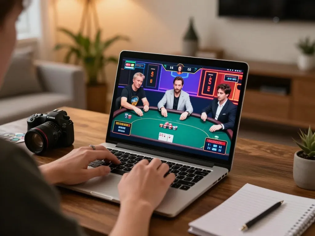 Engaging online poker game experience at Nhà cái 78WIN showcasing strategic gameplay
