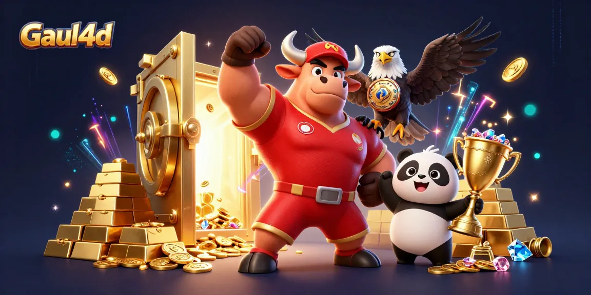 Experience big wins at Gaul4d with dynamic slots, jackpots, and vibrant casino characters.