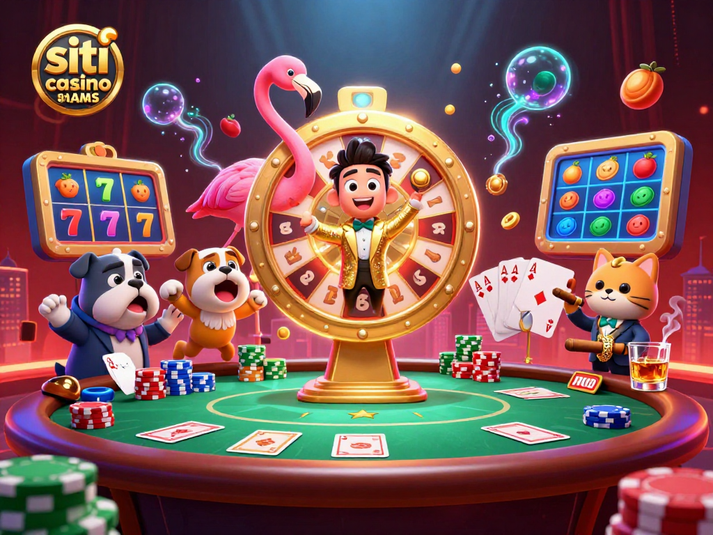 Gioco entusiasmante sui siti casino non AAMS con personaggi colorati e elementi di gioco