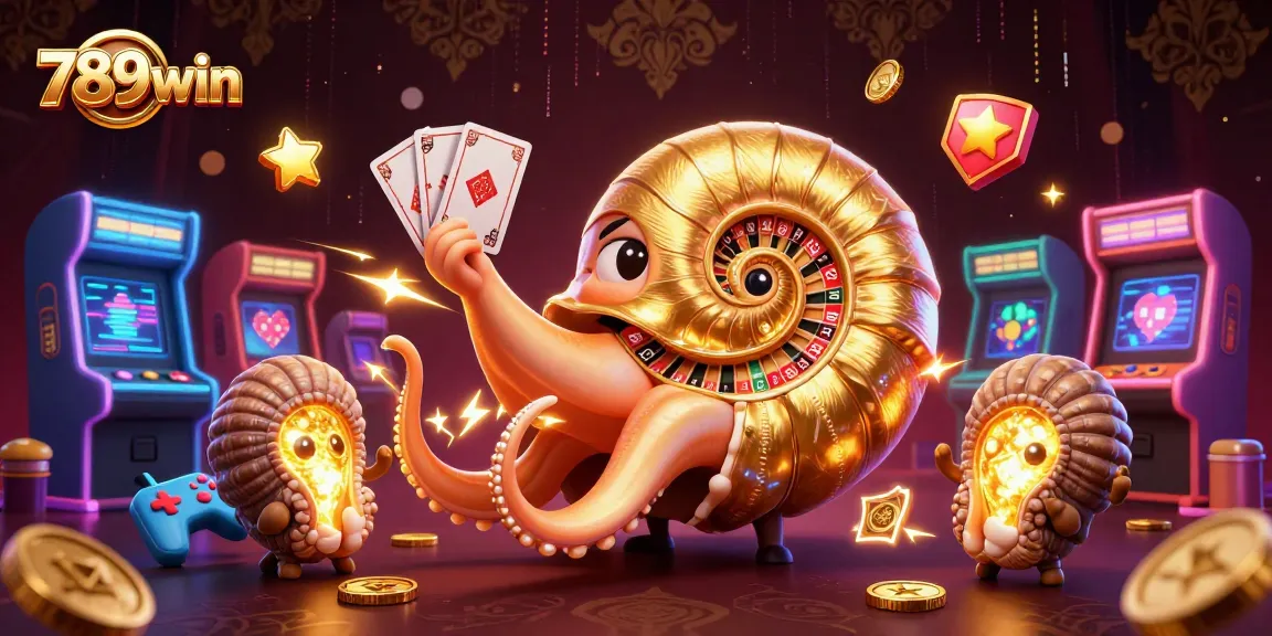 Engage in thrilling gaming at 789win with a vibrant 3D casino adventure featuring unique characters.