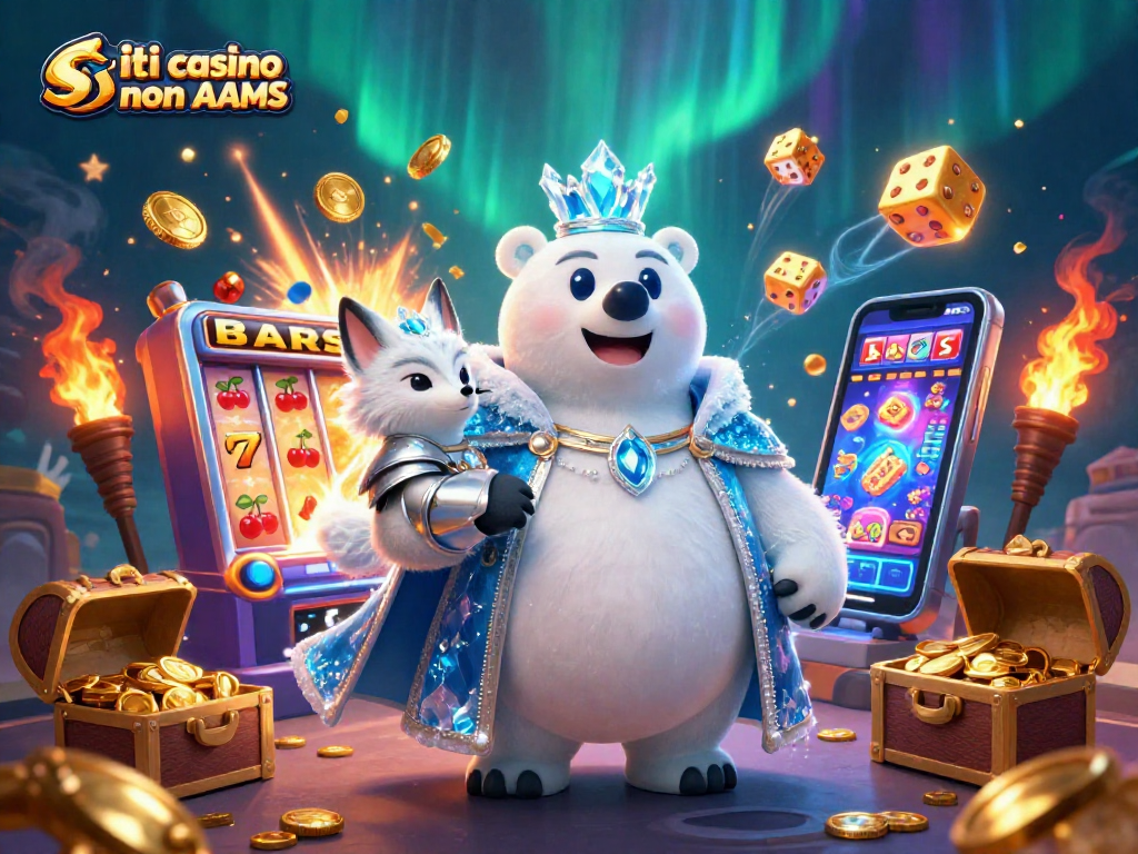 Gioca nei siti casino non AAMS con l'orso polare e la volpe in un mondo di vincite straordinarie.