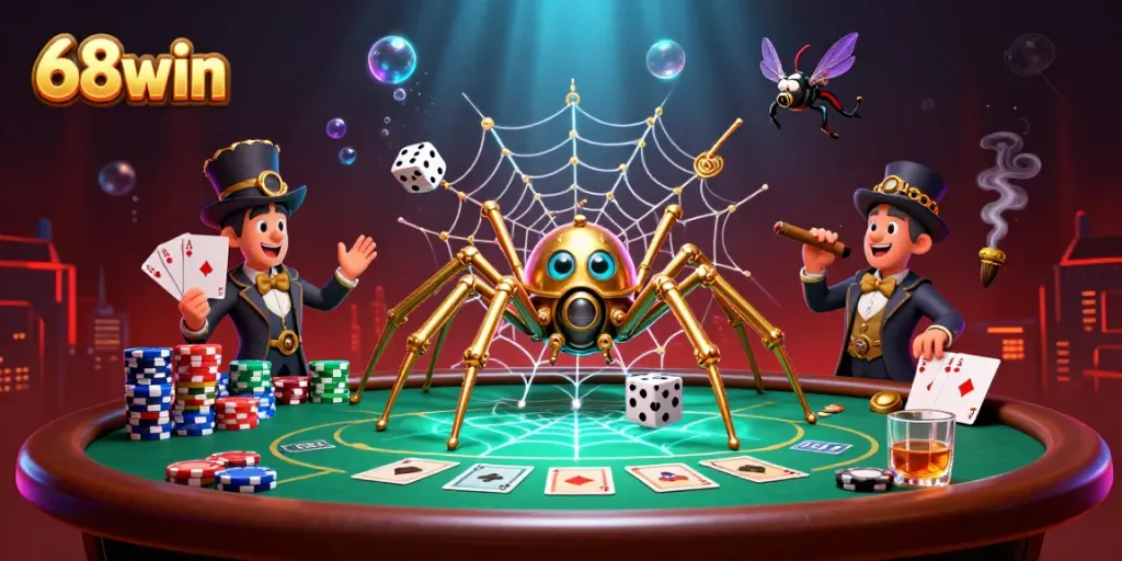 Experience 68win's thrilling casino adventure with dynamic gaming elements and imaginative characters.