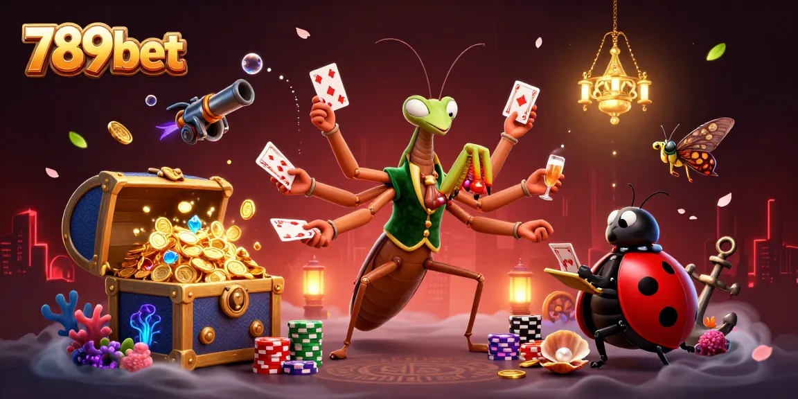 Experience thrilling gaming action at 789bet with a vibrant 3D scene featuring excitement and winning opportunities!