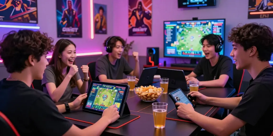 68 game bài: Teman-teman menikmati permainan kartu secara online dalam suasana yang ceria.