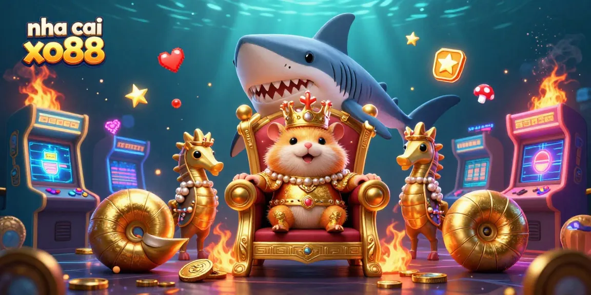 Engage in thrilling gameplay with nha cai xo88 featuring unique characters in a vibrant 3D scene.