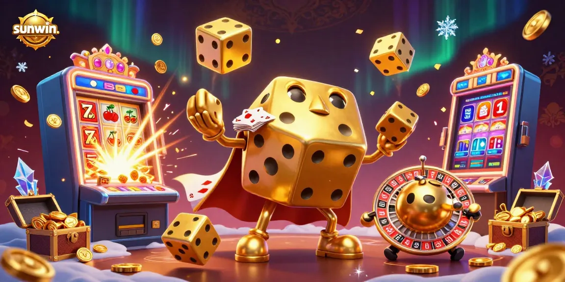 Engage with thrilling slots and big wins at sunwin. with vibrant casino elements and excitement.