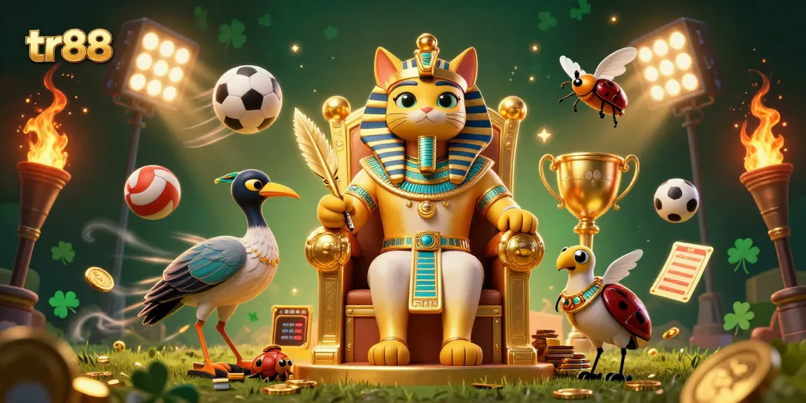 Experience thrilling sports betting at tr88 with animated elements and vibrant casino visuals.