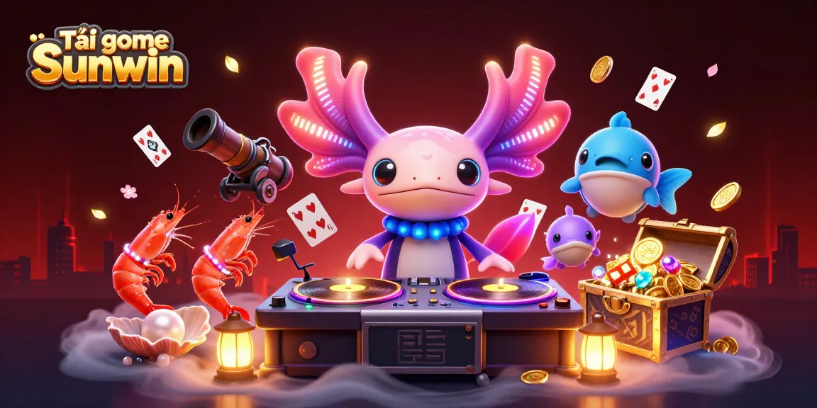 Experience thrilling action with Tải game Sunwin in this vibrant casino-themed underwater scene.